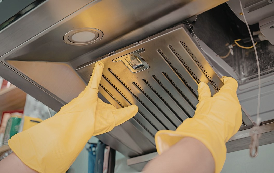TRUST deep cleaning of kitchen equipment